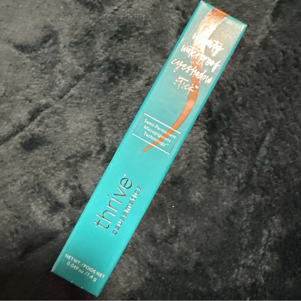 Thrive Causemetics Infinity Waterproof Eyeshadow Stick Dr. Q Full Size .049 Oz